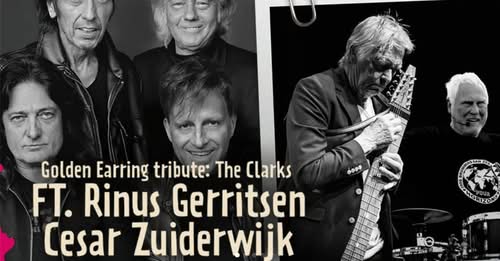 Clarks featuring Rinus Gerritsen and Cesar Zuiderwijk at Momfest 2026
